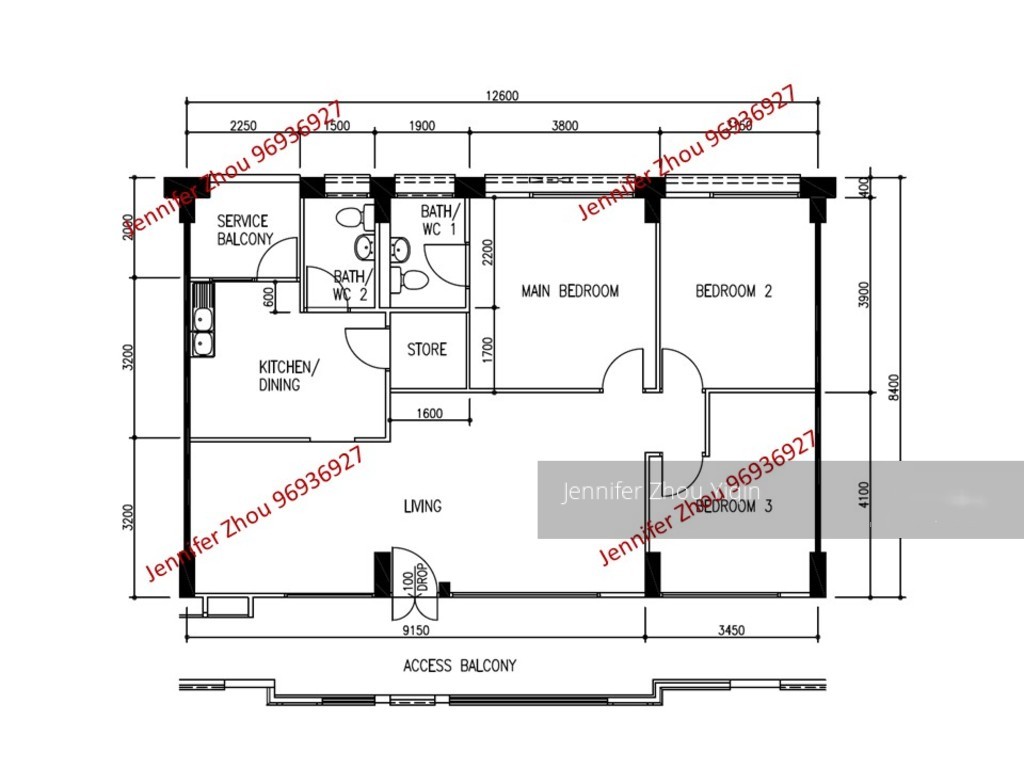 Blk 363 Woodlands Avenue 5 (Woodlands), HDB 4 Rooms #205904081